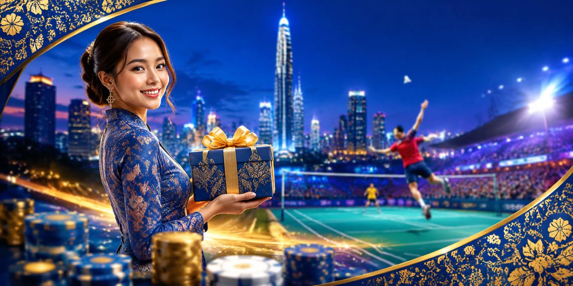 Pengguna di Kuala Lumpur membuat deposit dalam pakaian baju kurung menggunakan aplikasi pembayaran