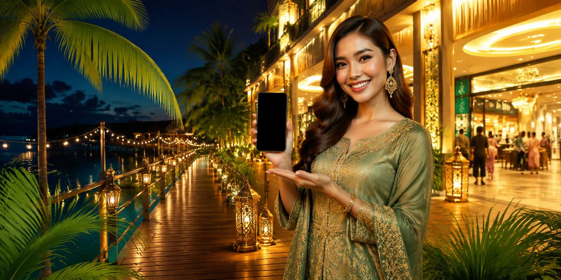 Pengguna di Sabah menggunakan aplikasi meta88 semasa perayaan Hari Raya untuk membaca tip pertaruhan